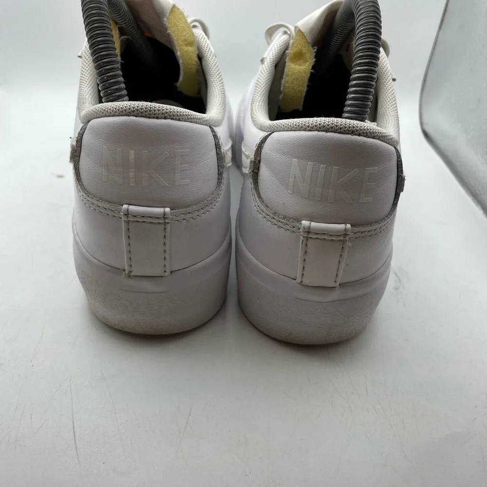 Nike Blazer platform low white womens sneakers size 7.5